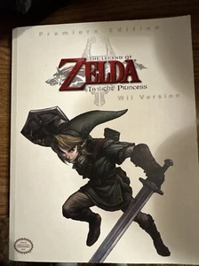 Legend Of Zelda Twilight Princess Nintendo Wii Strategy Guide With Poster MINT!! - Picture 1 of 6