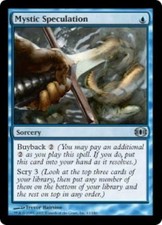 WOTC MtG Future Sight Mystic Speculation (U) EX