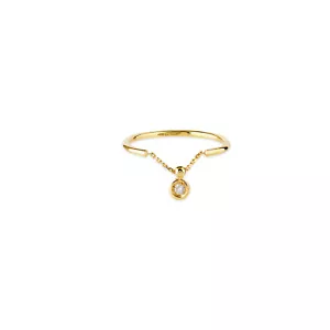Juego de bisel de diamantes de oro amarillo sólido de 14 K talla 6 7 8 - Imagen 1 de 5