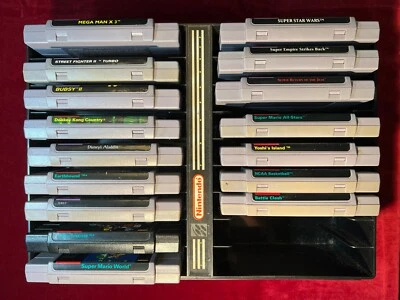 Super Nintendo Video Games, Cleaned and Tested, Star Wars Mega Man Mario & MORE - Image 1 of 4