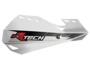 RTECH RACETECH PARAMANI DUAL EVO UNIVERSALI COMPLETI DI ATTACCHI BIANCO - Foto 1 di 2