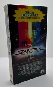 Star Trek The Motion Picture - 1980 VHS - Special Longer Version - Picture 1 of 6