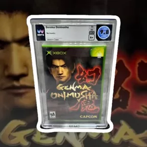 9.8 A+ # 1 TOP POP! Genma Onimusha WATA GRADED Xbox NOT CGC VGA NEW - Picture 1 of 7