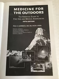 Medicine for the Outdoors Fifth edition - Picture 1 of 5
