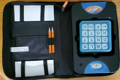 Boggle FOLIO Edition Zipper Carry Case Game: Vacation Rainy Day Classroom Travel - Image 1 of 2