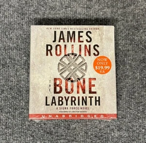 Das Knochenlabyrinth Hörbuch CD A SIGMA Force Roman von James Rollins - Bild 1 von 3