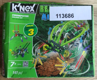 New K'Nex 34482 Beasts Alive Chompster Building Set - New - Bag still Sealed. - Image 1 of 4