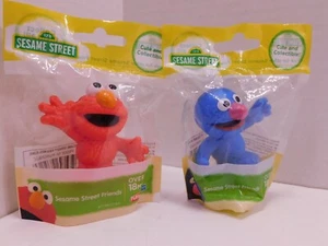 Playskool Sesame Street Friends Elmo Grover Mini Figuras 3" Nuevo - Imagen 1 de 6