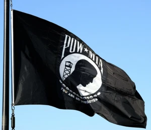 new POW MIA YOU ARE NOT FORGOTTEN 2x3ft FLAG superior US seller - Picture 1 of 4