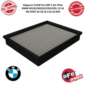 aFe 31-10226 Magnum FLOW Pro DRY S Air Filter For BMW M135i/M235i/335i/435i 3.0L - Foto 1 di 12