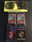 Grateful Dead Lot of 4 Cassettes (Built To Last, Without A Net) & 1 VHS Tape