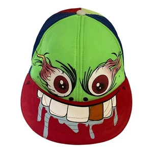 Loud Rusty Monster Eyes Truckers Cap Adjustable Baseball Hat Smiling Mouth OSFM - Bild 1 von 10