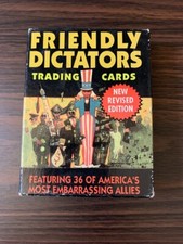 Vintage 1989 1992 Friendly Dictators 36 Trading Card Set Bill Sienkiewicz Art