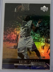 1999-00 Upper Deck Encore Karl Malone Card #82 Utah Jazz Basketball