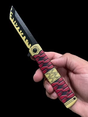 Anime themed Spring Assisted Pocket Knife - Collectible Anime Design Edc 64A - Image 1 of 4