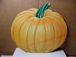 1960's Vintage Autumn Pumpkin Halloween or Thanksgiving Fall Paper Decoration - Picture 1 of 5