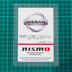 NISSAN NISMO Windscreen Registration REGO Decal for 370Z 350Z S15 S14 S13 Silvia - Picture 1 of 2