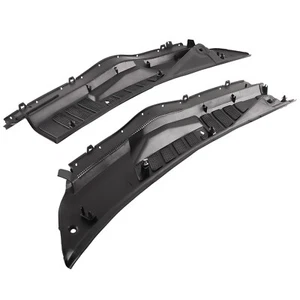 Windshield Wiper Cowl Panel Grille Set for Ford F250 F350 F450 F550 2017-2022 - Picture 1 of 12
