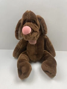 Vintage Falten Gabzbros Hund Braun Puppe - Bild 1 von 9