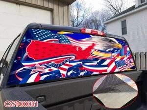 Camioneta pickup American Eagle SUV ventana trasera gráficos calcomanía envoltura tinte #31 - Imagen 1 de 7