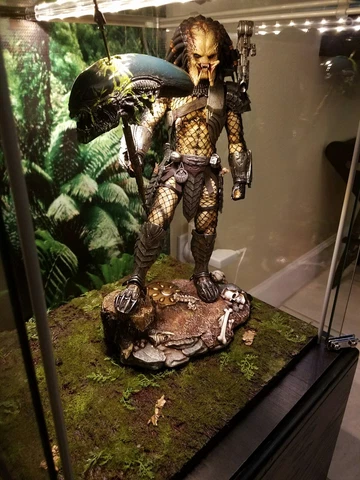 Phicen Sparta Warrior 1/6 Figure Base diorama can use for Hot Toys 12" Predator Cover
