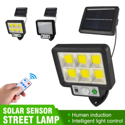 Solar Light Human Sensor Wall Street Lamp Garden Split Light Garden Sensor Light - Image 1 of 4