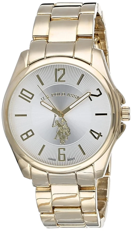 US Polo Assn. Classic Men's USC80215 Gold-tone Wrist Watch Not Water Resistant