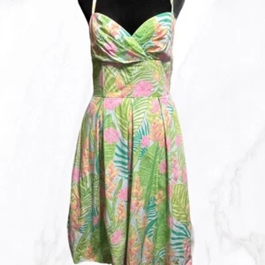 Vestido Lilly Pulitzer Jardín Botánico en azul hielo - Imagen 1 de 6