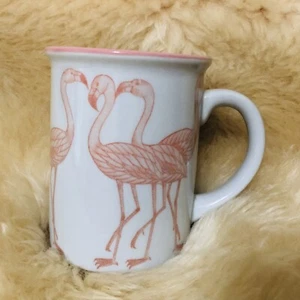 Pink Flamingo 10 Unzen Kaffeebecher - Bild 1 von 8