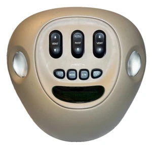 00-02 Ford Expedition Navigator Overhead Console Sunroof Beige/Fawn OEM HubesHub - Bild 1 von 10