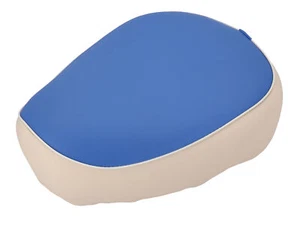Einzelsitz, blau beige ohne Schriftzug - für Simson KR50 - Bild 1 von 6