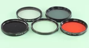 Contax G 5 filters, 46mm Screw-in, in off brand case - Picture 1 of 2