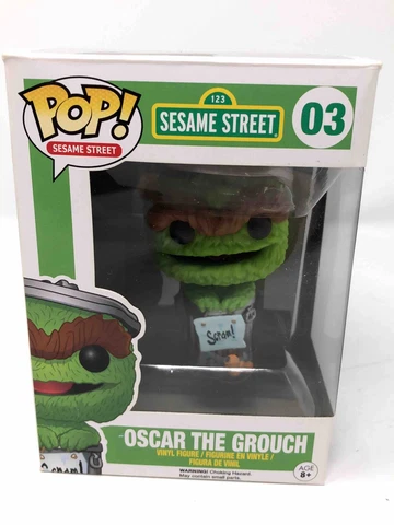 Funko POP! Television Sesame Street Oscar the Grouch #3 Vinyl Figure Cover