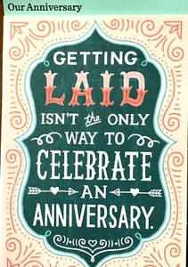 My HUSBAND, Funny ANNIVERSARY Cards, Happy ANNIVERSARY Hallmark 9 Choices 503 - Picture 1 of 30