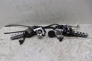 1998-1999 Kawasaki Ninja ZX6R Complete Clip On Set W/ Controls & Switches - Picture 1 of 18