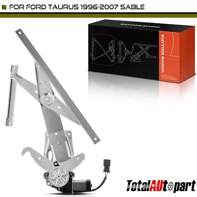 Front Right Window regulator w/2Pins for Ford Taurus Mercury Sable Sedan & Wagon - Imagem 1 de 4