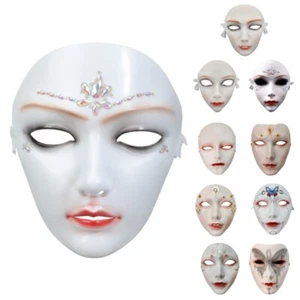 Masquerade Mask Mechanical Full Face Mask Party Mask Halloween Dress up Props - Picture 1 of 18
