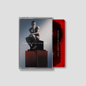 ROBBIE WILLIAMS RED CASSETTE XXV - Greatest Hits Orchestrated Limited SEALED - Picture 1 of 1
