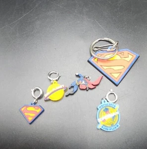 TM & DC Comics S06 Keychain Charm Lot of 5 - Picture 1 of 7