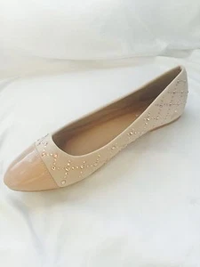 Zapatos planos de ballet Forever para mujer arena talla 8,5 M nuevos en caja - Imagen 1 de 8