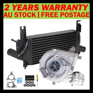 Upgrade Billet Turbo+Intercooler For Nissan Navara D40 YD25 2.5L 4 Bolts - Imagen 1 de 11