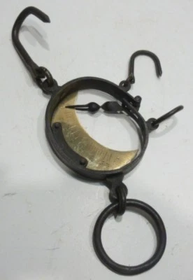 Ancien PESON Ovale à Double Pesée XIXème siècle (2) - Photo 1/4