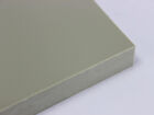 (53,75 Euro/m²) PP Platte Kunststoff grau 565x135x15 mm Polypropylen Reststück