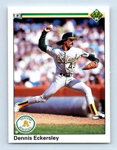 1990 Upper Deck Dennis Eckersley Oakland Athletics #513 - Picture 1 of 2