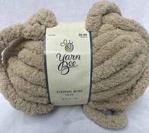 Yarn Bee Eternal Bliss Taupe 8 oz 28 yds 100% Polyester New - Picture 1 of 3