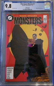 Mark Spears Monsters #2 - Batman #423 Homage (1:25) - CGC 9.8 - Picture 1 of 1