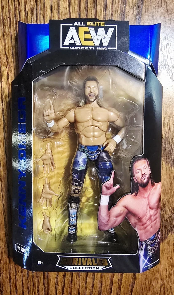 AEW Kenny Omega #168 Unrivaled Walmart Jazwares Toy Wrestling Figure