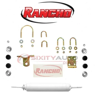 Rancho Front Steering Damper Kit for 1961-1969 Jeep Dispatcher - Gear  wd Foto 1 de 4