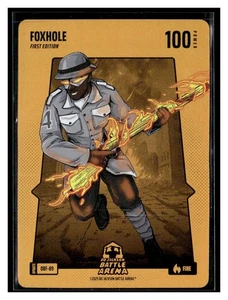 Bo Jackson Battle Arena #OBF-89 Foxhole De'Aaron Fox Orange Fire Foil - Picture 1 of 2