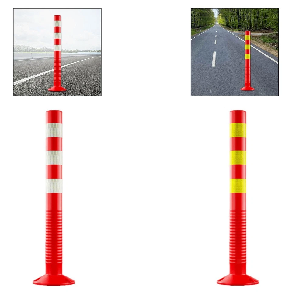Bollard Post 70 cm H Sturdy Multifunctional Flexible Protection Parking Barrier - Image 1 of 1